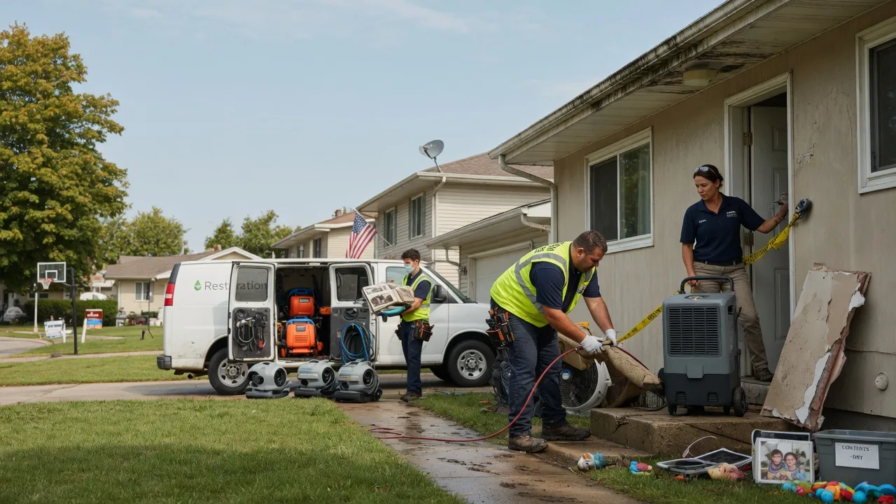 Water Damage Restoration in Collins, WI near me